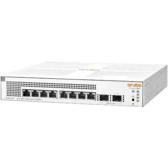 HPE ARUBA JL681A 1930-8G 8PORT 10/100/1000 YÖNETİLEBİLİR POE SWITCH resmi