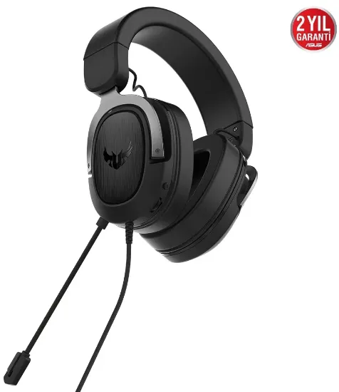 ASUS TUF GAMING H3 GUN METAL 7.1 3.5MM KULAKLIK resmi