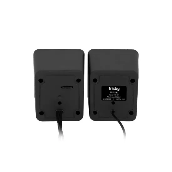 FRISBY FS-334U-B 1+1 SİYAH USB HOPARLÖR  resmi