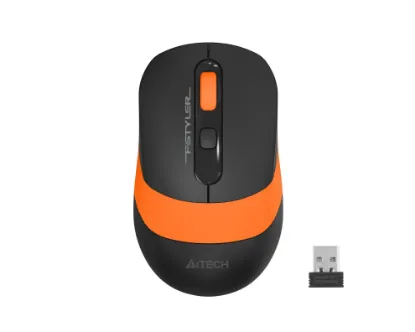 A4 TECH FG10 OPTIK MOUSE NANO USB TURUNCU 2000 DPI resmi