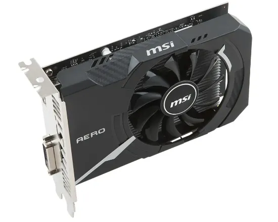 MSI GT 1030  AERO ITX 2GD4 OC 2GB DDR4 HDMI DVI 64Bit resmi