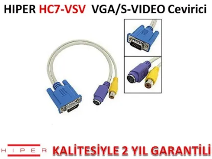 HIPER HC7-VSV VGA/S-VIDEO ÇEVİRİCİ resmi