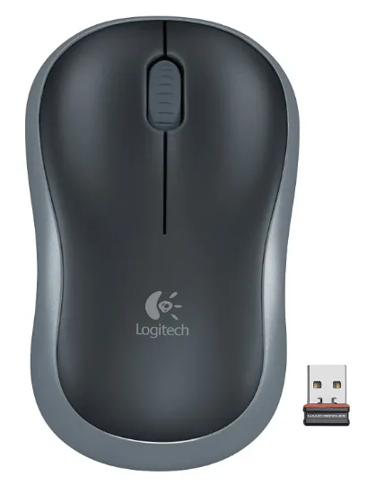 LOGITECH M185 NANO MOUSE KABLOSUZ GRI 910-002235 resmi
