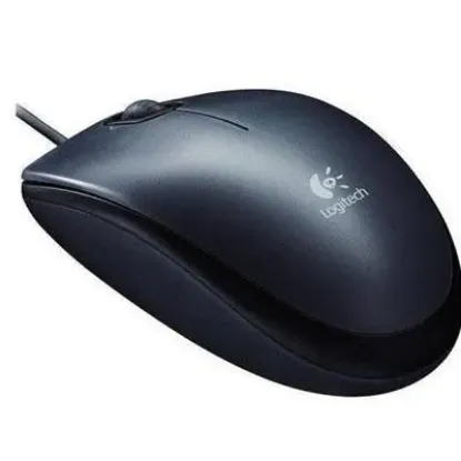 LOGITECH M90 MOUSE USB KABLOLU SİYAH 910-001793 resmi