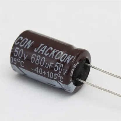 680 MF 50 V Kondansatör resmi