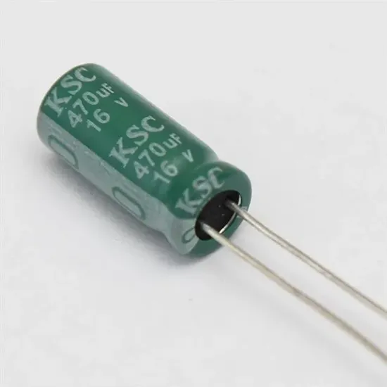 470 MF 16 V Kondansatör resmi