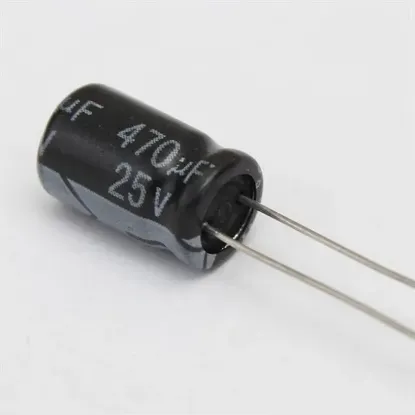 470 MF 25 V Kondansatör resmi