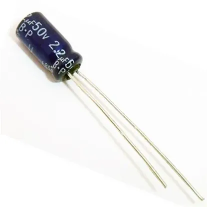 2,2 MF 50 V Kondansatör resmi