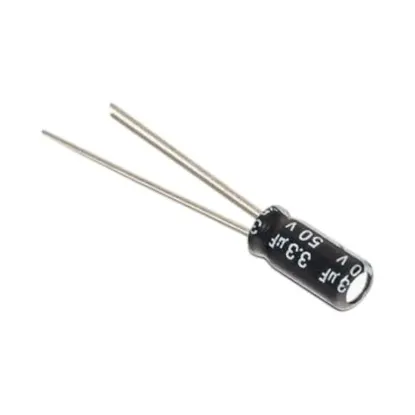 3,3 MF 50 V Kondansatör resmi