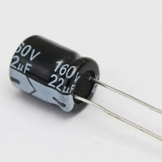 22µF 160V Elektrolitik Kondansatör (Yüksek Voltaj Dayanımlı) resmi