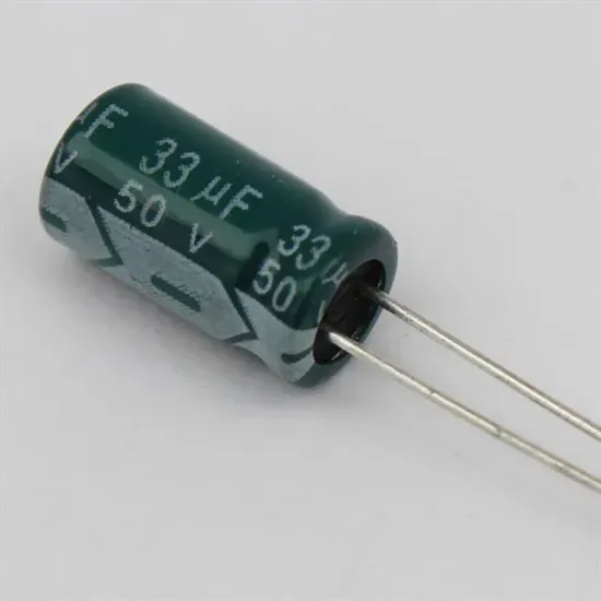33 MF 50 V Kondansatör resmi