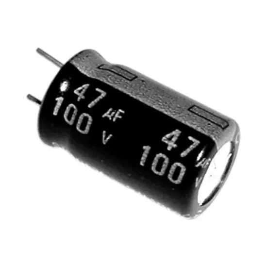 47 MF 100 V Kondansatör resmi