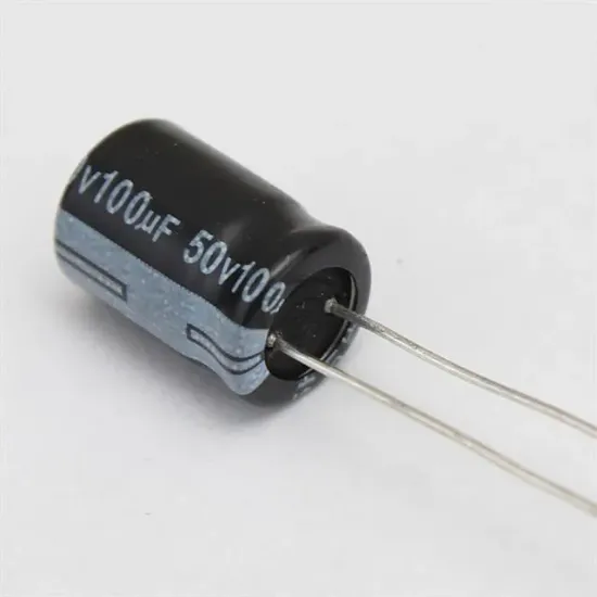 100 MF 50 V  Kondansatör resmi