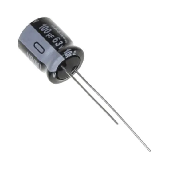 100 MF 63 V Kondansatör resmi