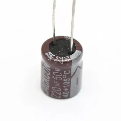 220 MF 50 V Kondansatör resmi
