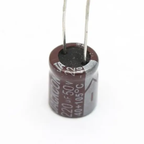 220 MF 50 V Kondansatör resmi