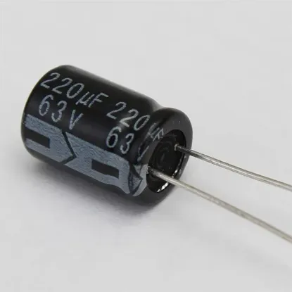 220 MF 63 V Kondansatör resmi