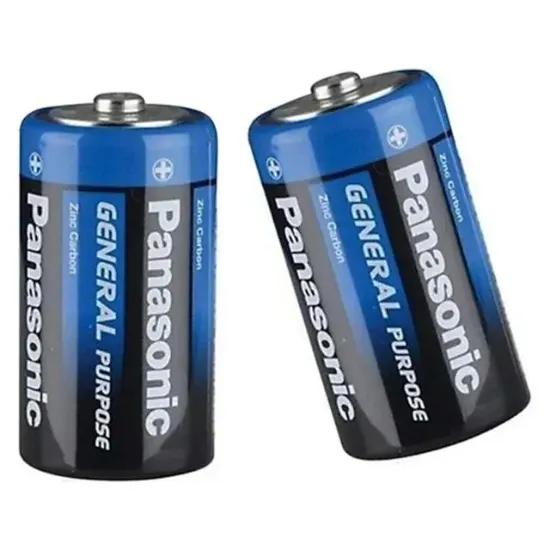 Panasonic Manganez Büyük D Boy 24’lü Pil R20BE/2PS resmi