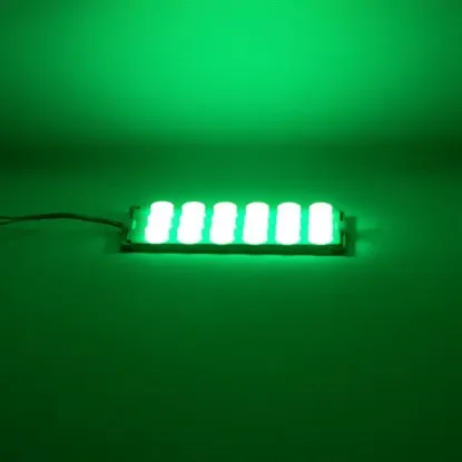 Powermaster 12 Volt 6 Watt Yeşil 18 Ledli 2'li Paket Yanıp Sönen Modül Led resmi