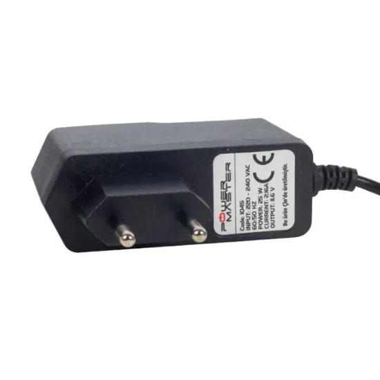 Powermaster PM-1045 11.6 Volt - 2.16 Amper 5.5*2.5 Mm Uçlu Plastik Kasa Adaptör (Verifone Yazar Kasa Pos Cihazı) resmi