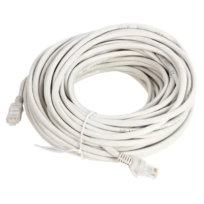 PowerMaster Cat5 20 Metre RJ45 Patch Network Ethernet İnternet Kablosu resmi