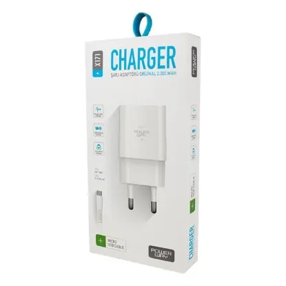 Powerway X-171 Micro USB 2.1 Amper Şarj Aleti-Kablo resmi