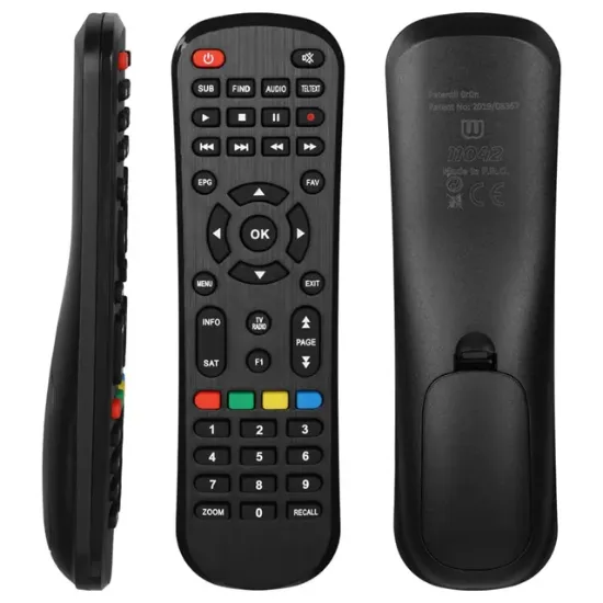 Magbox Uranüs / Rose 8030 HD / Digipol DP88 / Riosat RHD-900 / Mastertech MR-800 HD Uydu Kumandası resmi