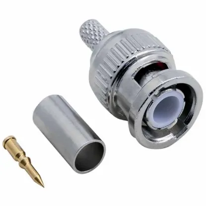 Bnc Fiş Erkek Sıkmalı Konnektör RG 58 Tip resmi