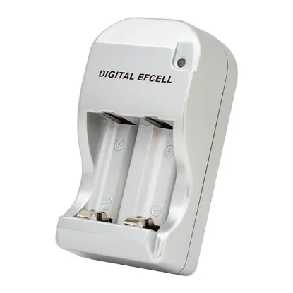 Digital Efcell 123A - 16340 - 17335 2’li Ev Ve Araç Pil Şarj Cihazı resmi
