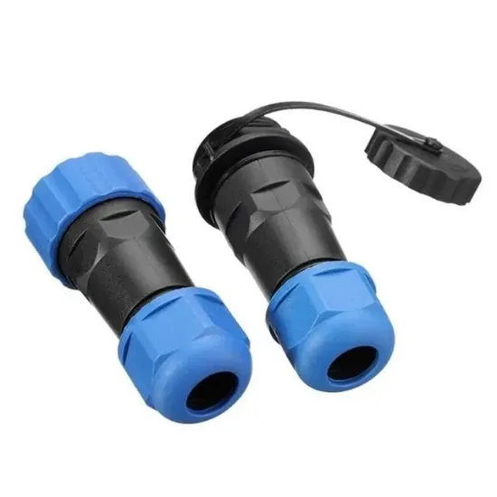 SD20 Su Geçirmez 1 Pin 20 Mm Düz Kablo Konnektör resmi