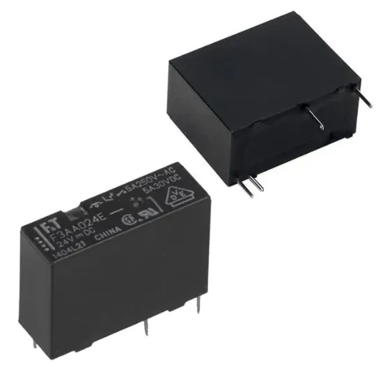 24 Volt 5 A Röle 4 Bacak F3AA024E resmi