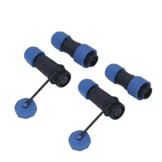 SD16 Su Geçirmez 2 Pin 16 Mm Konnektör Takımı resmi