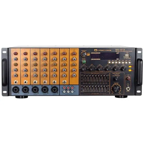 Magicvoice Mv-1213 1 Kanal 100W Rms Max 800W Trafolu Anfi resmi