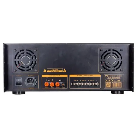 Magicvoice Mv-1216 1 Kanal 300W Rms Max 2400W Trafolu Anfi resmi