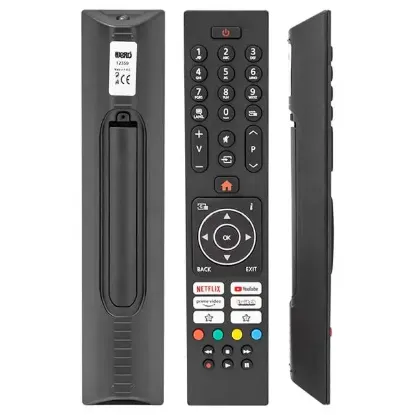 Vestel 43135P - Regal 49R7540U - Hitachi RC0382-4803230516 - Toshiba Netflix-Prime Video-Youtube-Twitch Tuşlu Lcd-Led Tv Kumandası resmi