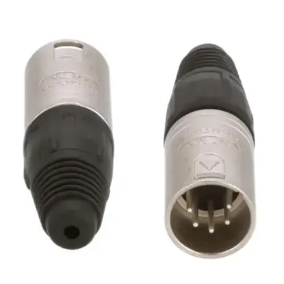 Powermaster PM-12467 Canon Notrix Tipi Erkek 5 Pin Jack resmi