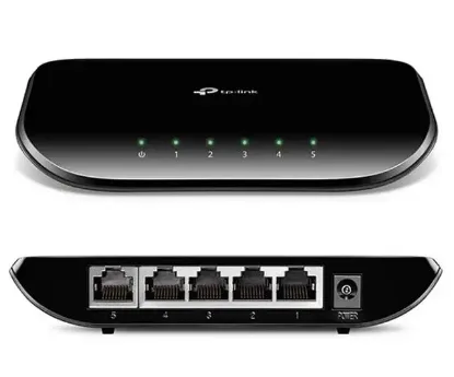 Tp-Link TL-SG1005D 5 Port 10-100-1000 Gigabit Ethernet Switch resmi