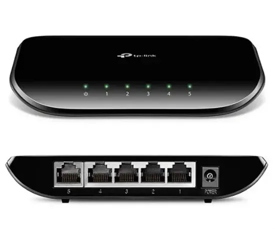 Tp-Link TL-SG1005D 5 Port 10-100-1000 Gigabit Ethernet Switch resmi