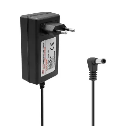 Powermaster PM-12667 12 Volt - 3 Amper 5.5*2.5 Mm Uçlu Plastik Kasa Priz Tipi Adaptör resmi