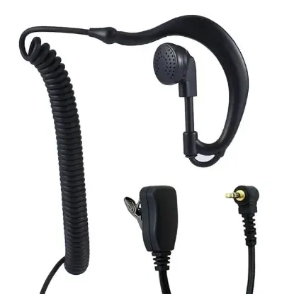 Powermaster Aselsan JD-EHM50 Ear Hook /Aselsan Cobra / MT-655C / MT-690 / PM-865 / PM-66 Arkalıklı Telsiz Kulaklık resmi