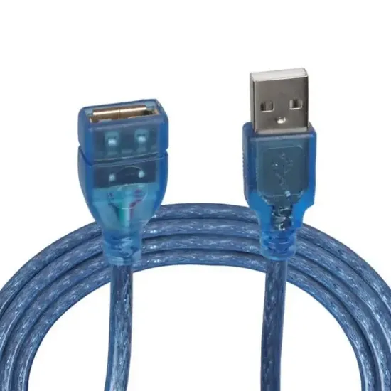 Powermaster PM-1314 Mavi 5 Metre USB 2.0 Uzatma Kablosu resmi