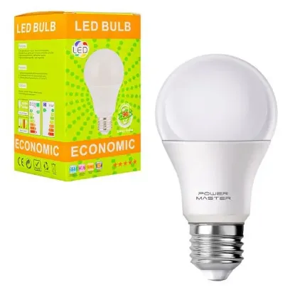 PowerMaster E27 9 Watt 6500K Beyaz LED Ampul Enerji Tasarruflu resmi