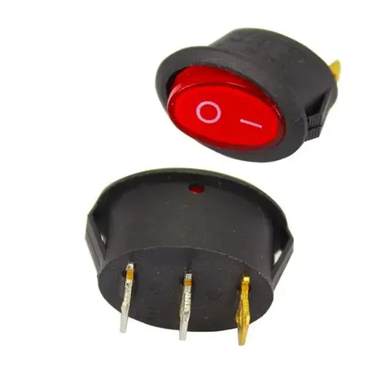 PowerMaster IC-134B Oval Işıklı Soba Anahtarı resmi