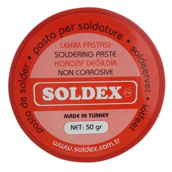 Soldex Lehim Pastası 50 Gr resmi