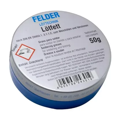 Lötfett Lehim Pastası Lötfett 50 Gr resmi