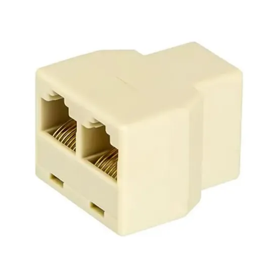 Telefon Ara Bağlantı Buatı 1 Dişi / 2 Dişi resmi