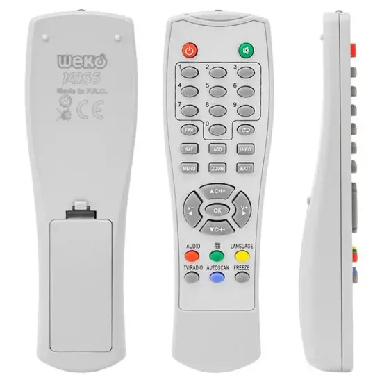 Botech 6500-6550-6600-6700 Uydu Alıcı Kumandası resmi