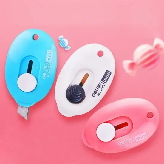 Powermaster PM-14375 Çelik Bıçaklı Mini Tekli Falçata Maket Bıçağı resmi