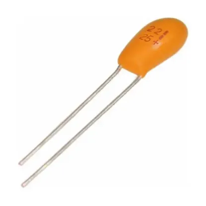 2.2 MF 25 Volt Tantal Kondansatör resmi