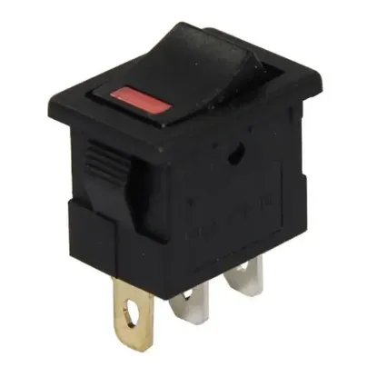 IC-118A Mini Işıklı 12 Volt Ledli Anahtar resmi